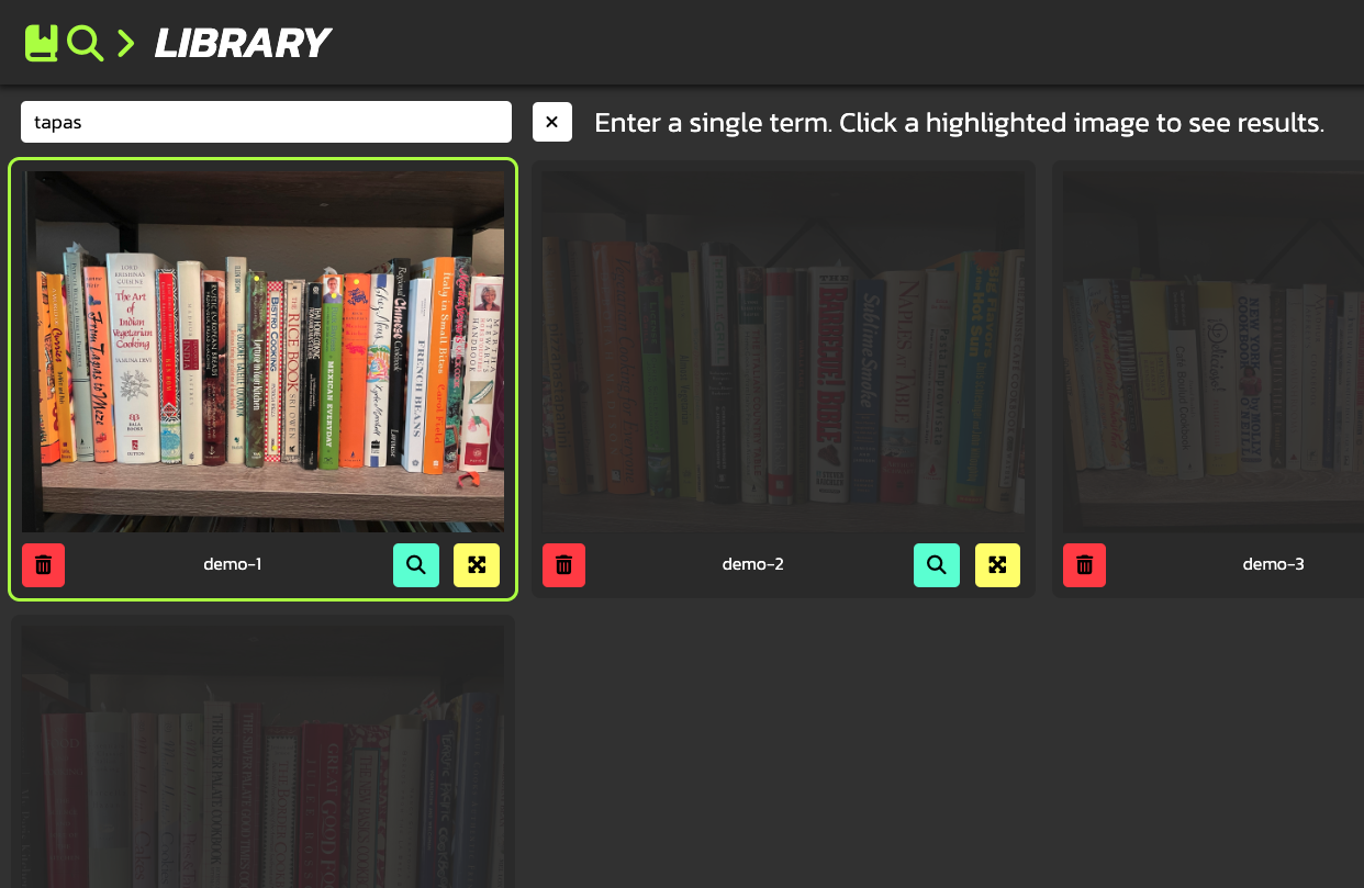Preview image of my Book Finder app
